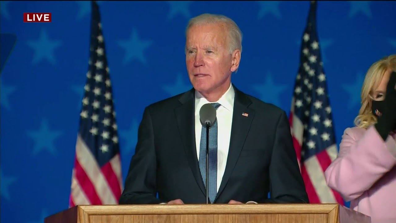 UNCUT: Joe Biden delivers address as ballots are counted