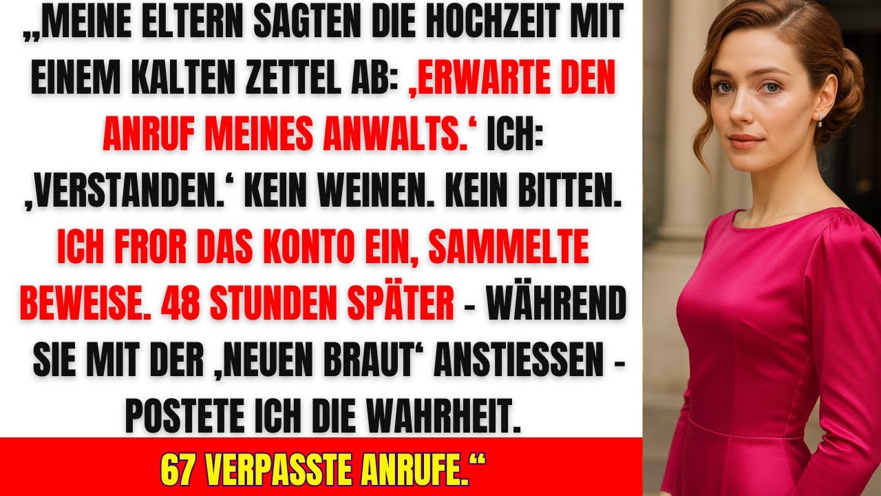 Meine eigene Familie stahl meine Hochzeit – und ich veröffentlichte die Beweise