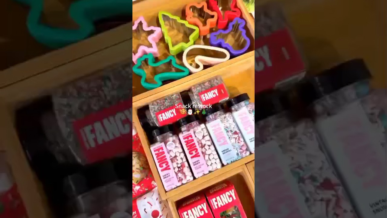 Restock my baking drawer 