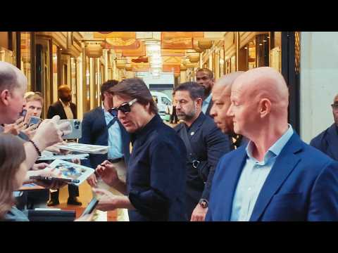 Tom Cruise Arrives in Mayfair, London | Prince’s Arcade