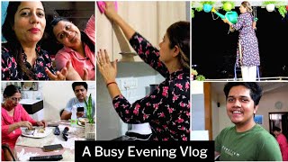 Busy Evening Vlog|| My New Night Time Cleaning Routine