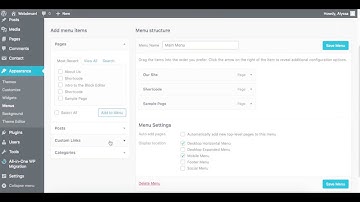 How to Add to, Update, and Rearrange Menus in WordPress