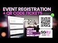 How to Create Event Registration Form + QR Code Tickets (Email & WhatsApp)