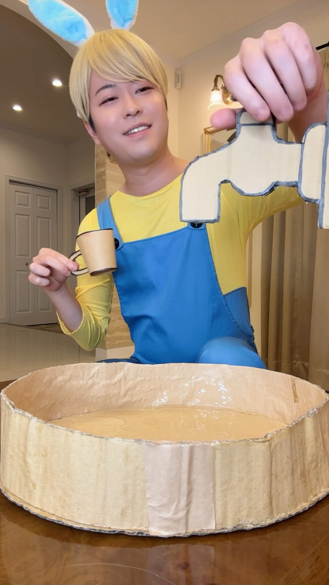 DRINK TAP WATER FROM CARDBOARD！#asmr