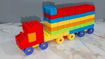 ASMR | Building Blocks ASMR | Satisfying Diy Truck #asmr #asmrsounds #lego
