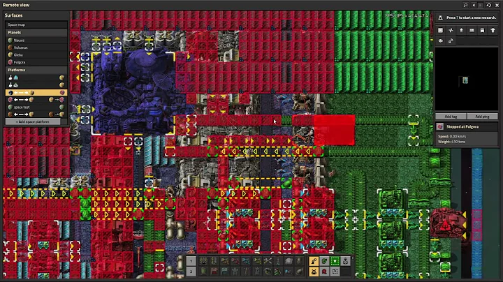 Factorio space age S1E31 - Preparing for aquilo, ship testing