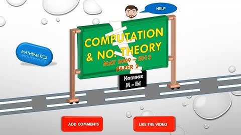Maths CSEC Comp and No Theory PPQs May 2009 to May 2013