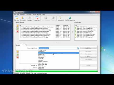How To Rename Files In Bulk With MyFileRenamer Software