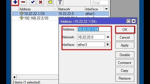 Konfigurasi MikroTik melalui VirtualBox dan Winbox