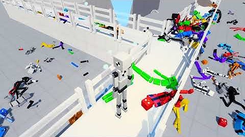 Fun With Ragdolls 2.0 - Total Mayhem - Can I bust through the defenses?