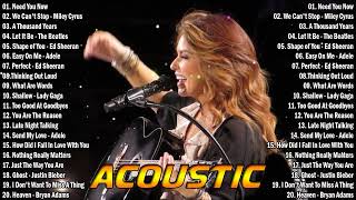 Acoustic 2024 / The Best Acoustic Cover of Popular Songs 2024 / Top Acoustic Songs 2024 Cover