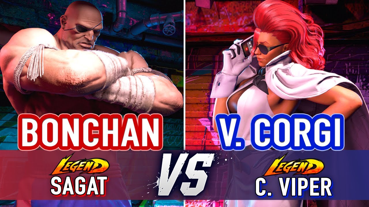 SF6 🤜 Bonchan (Sagat) vs Vicinal Corgi (C. Viper) 🤛 Street Fighter 6 High Level Gameplay