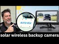 🌞 backup camera installed in any vehicle. Solar powered wireless backup camera 🌞