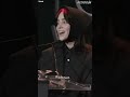 Billie Eilish TEARS UP In Candid Speech #shorts