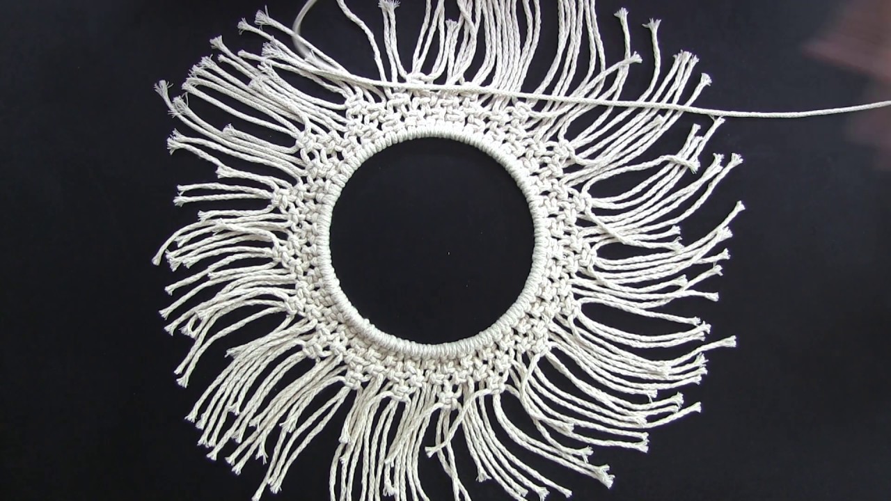 Guirlanda de Macramê - Como fazer?