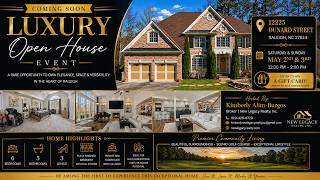 LUXURY OPEN HOUSE 12225 DUNARD ST.