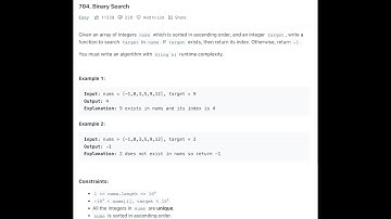 Leetcode 704 - Binary Search: Recursive Approach