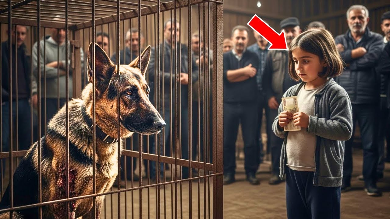 Bir Dolar Karşılığında Satılan Terk Edilmiş Polis Köpeği — Küçük Kızın Yaptığı Herkesi Şok Etti!