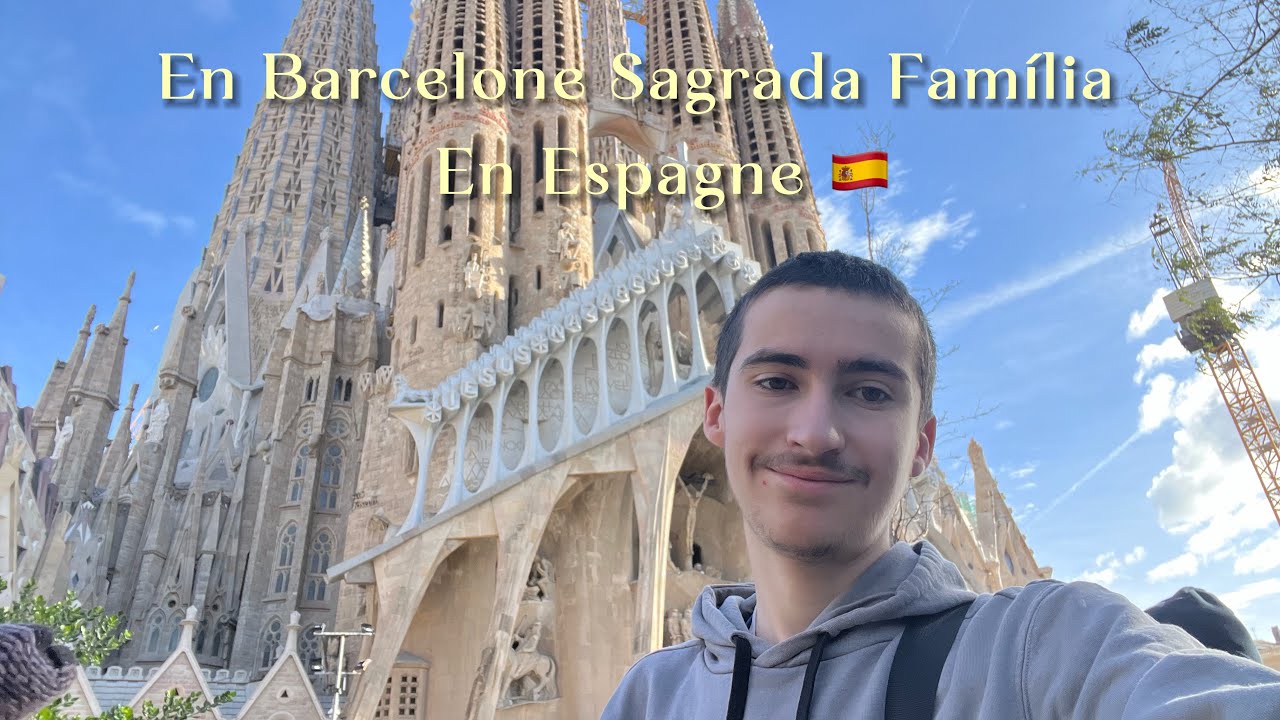 Je suis aller en Barcelone Voir La Sagrada Familia   #voyage #souvenir #viralvideo 