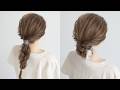 [Easy Hairstyle] 2-in-1 Braided Ponytail & Low Bun Tutorial