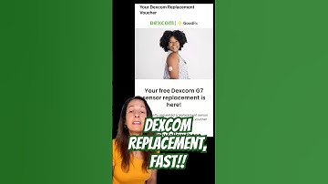 Dexcom Replacement Voucher - A MUCH faster way to get a replacement sensor