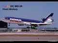 FedEx DC-10 Fleet History (1980-Present)
