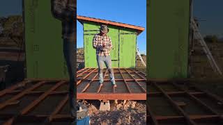 OFF GRID ARIZONA 🔥🌵|  Tiny Home Floor Insulation  #diy #tinyhouse  #tinyhome