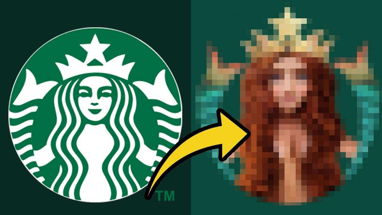 I Humanized the Starbucks Logo (PHOTOSHOP) - YouTube