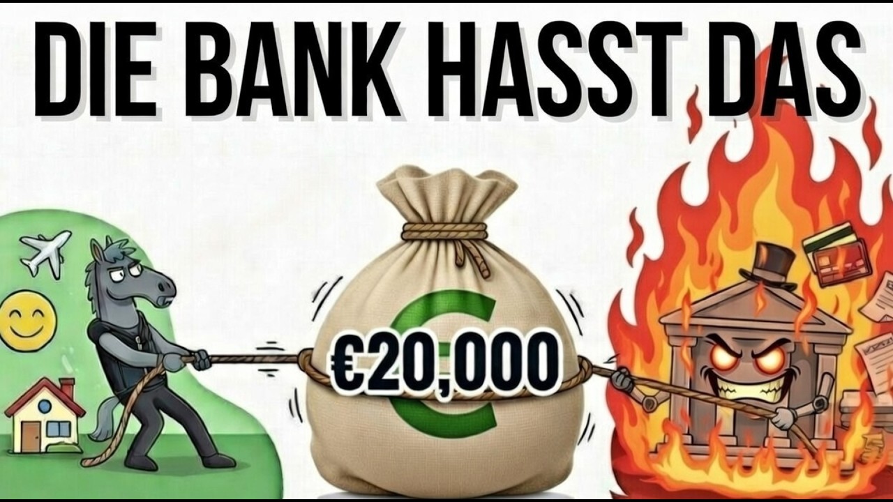 Die 20.000€-Grenze: Ab hier wird's leicht – Banken hassen diesen Trick