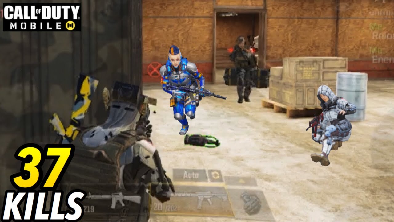 IS M4 THE BEST WEAPON? | YANRIQUE + KVLE = OP DUO | 37 KILLS | COD MOBILE