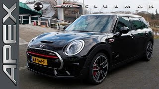 mini john cooper works clubman all4 testdrive 2017