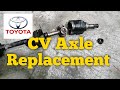 Toyota Corolla CV Axle Replacement | Paano mag palit ng CV Axle sa toyota corolla