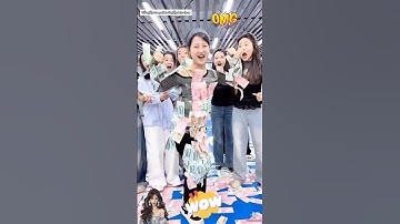 Thử thách lấy càng nhiều tiền càng tốt thì thưởng càng nhiều tiền siêu zuii #shorts #short #funny