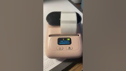 Phomemo M110 Label Maker- Portable Mini Bluetooth Thermal Label Printer Apply to Labeling, Office, C