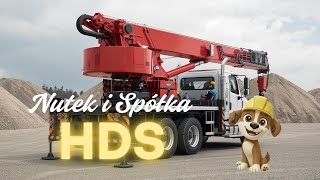 HDS – Hydrauliczny Dźwig Samochodowy 🚚🦺 | Piosenka o maszynach | Nutek i Spółka
