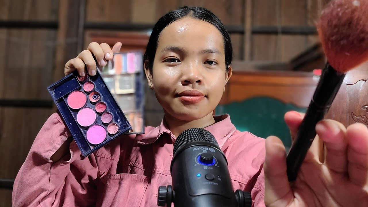 [ASMR] Doing Your Makeup On Camera 📷 - YouTube