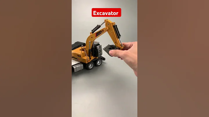 excavator from JCB construction vehicles American hybrid vehicles #ytshorts #automobile #dumptrailer