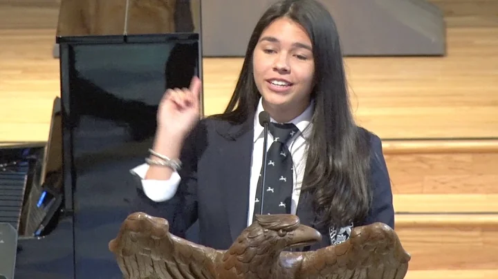 Tara Morrison - Chapel Speech, April 5, 2017
