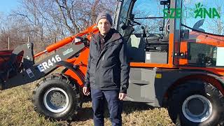 Szegána - Everun Er416 Homlokrakodó Loader