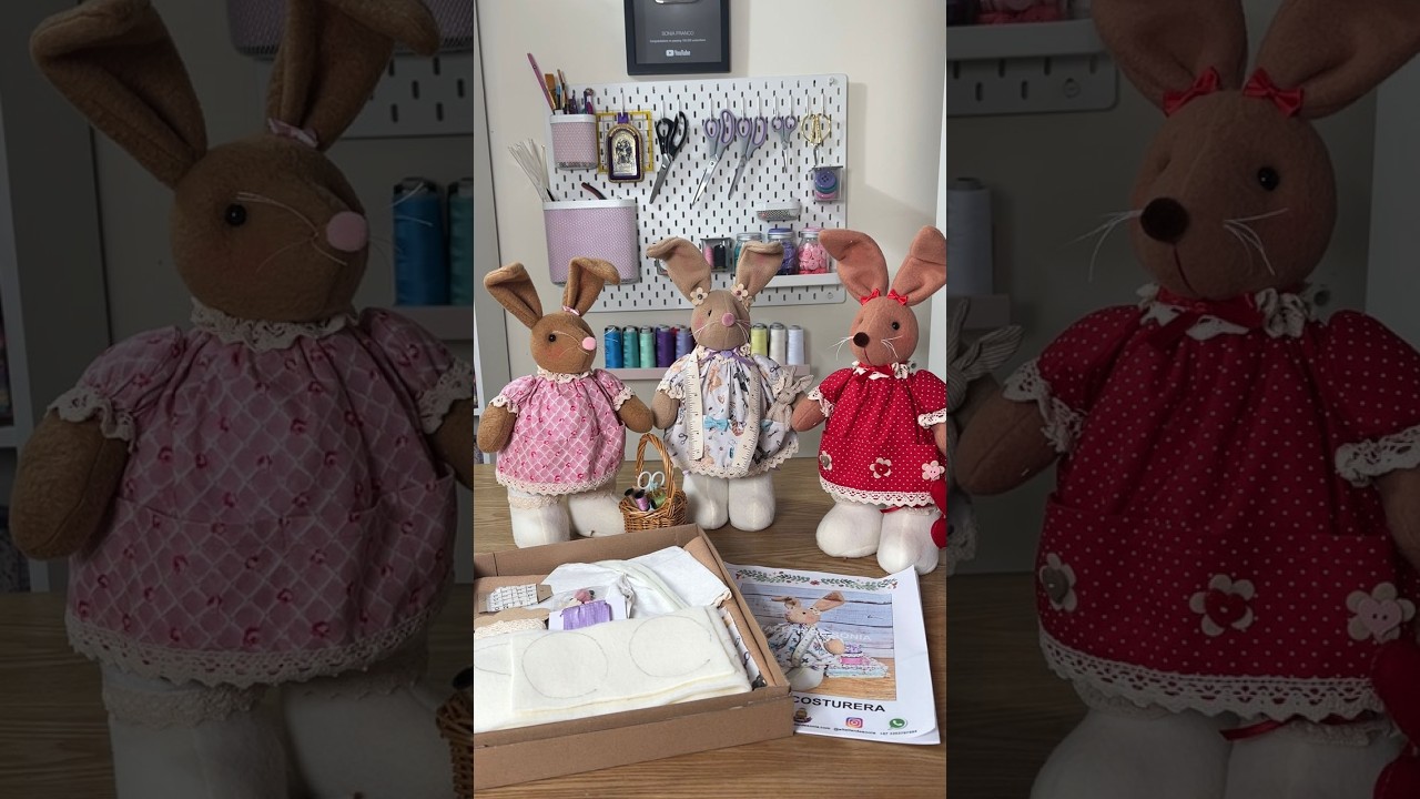 Tutorial conejita costurera (segunda parte)