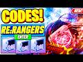 ⚠️New⚠️ ALL WORKING CODES For Re:Rangers X 2026 - Roblox Re:Rangers X Codes 2026