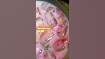 Thumbnail of es campur segar Rp.3000 murah banget. #minuman #minumanseger #minumankekinian #escampurbuah