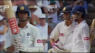 Rahul Dravid 81 U0026 Sourav Ganguly 60 Fabulous Batting Display Vs Sa  Johannesburg 1997  rare