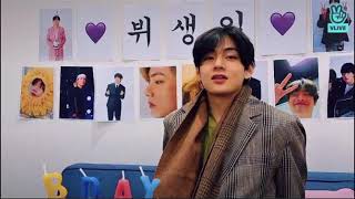 BTS V Sing Snow Flower (V Day Live)