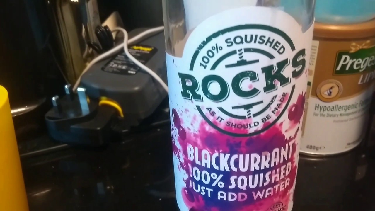 UK British best Organic Blackcurrant Squash drink
