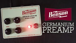 Benson Amps // Germanium Preamp (Demo) Benson Amps // Germanium Preamp (Demo)