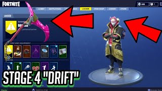 Unlocking The Stage 4 Drift Skin New Rift Edge Pix Axe Is Amazing Gameplay & Reaction-Fortnite