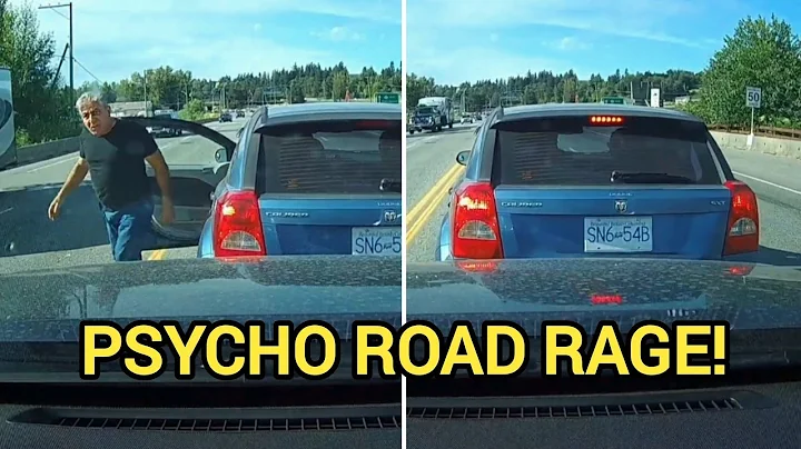 Road Rager Embarrasses Himself On Dashcam!