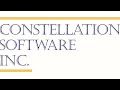 Constellation Software Annual Shareholder's Meeting 2021 [TSX: CSU] $CSU $CNSWF