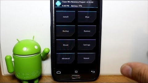 How to us Twrp custom recovery on the Galaxy Note 2
